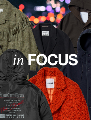 in FOCUS<br>冬本番はロングコート