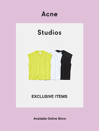 ACNE STUDIOS Exclusive Item