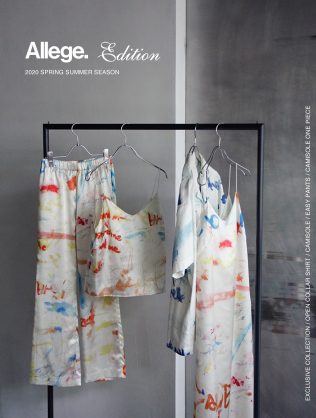 Allege Edition 2020 SPRING SUMMER SEASON / EXCLUSIVE COLLECTION