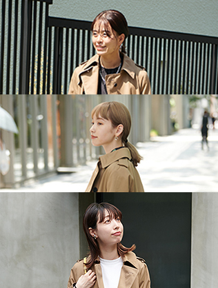 HYKE -Trench Coat Style-