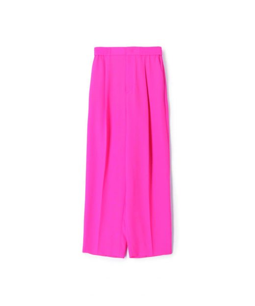 LIGHT BACK SATIN トリアセテート ジョーゼットイージースラックス