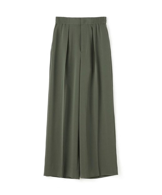 Edition トリアセテート バックサテン ショーゼットパンツ